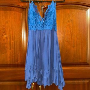 Free People Lace Adella Slip Dress- Medium
